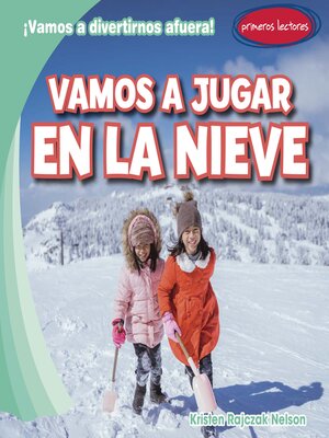 cover image of Vamos a jugar en la nieve